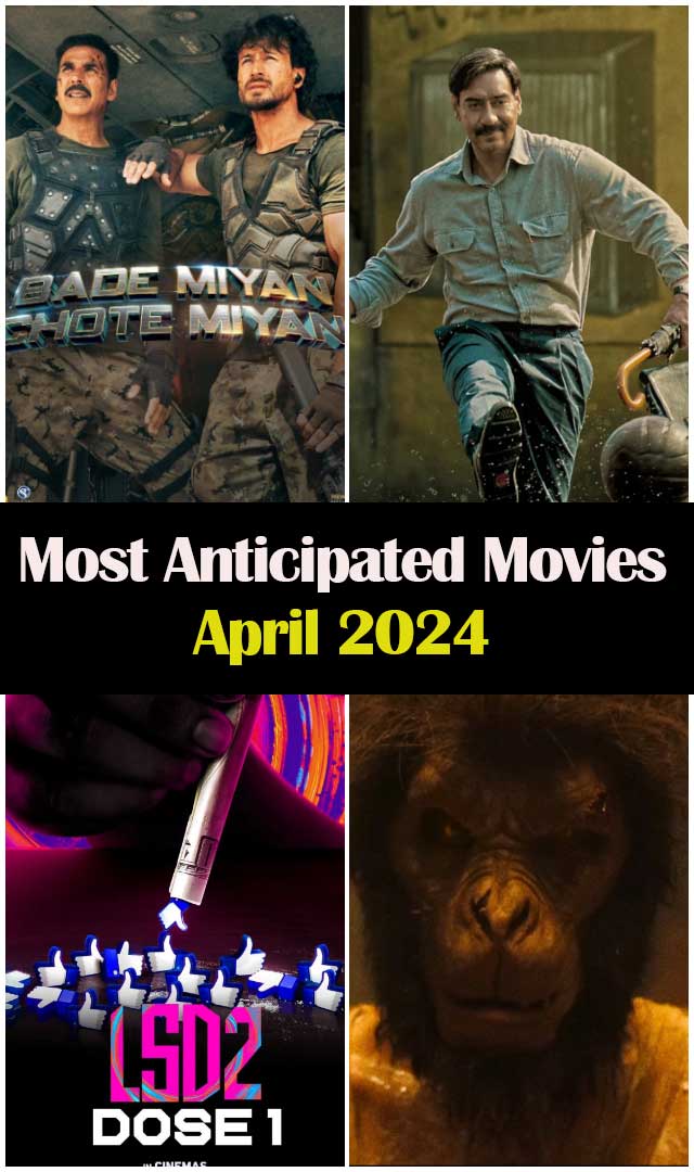 10 Most anticipated movies releasing in April 2024