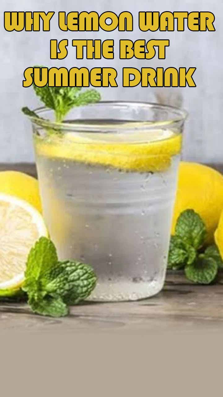 Here’s WHY lemon water is the best summer drink