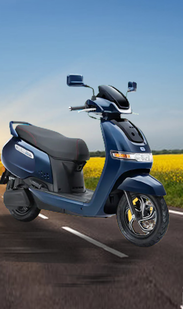 TVS  IQube Electric scooter creating the buzz