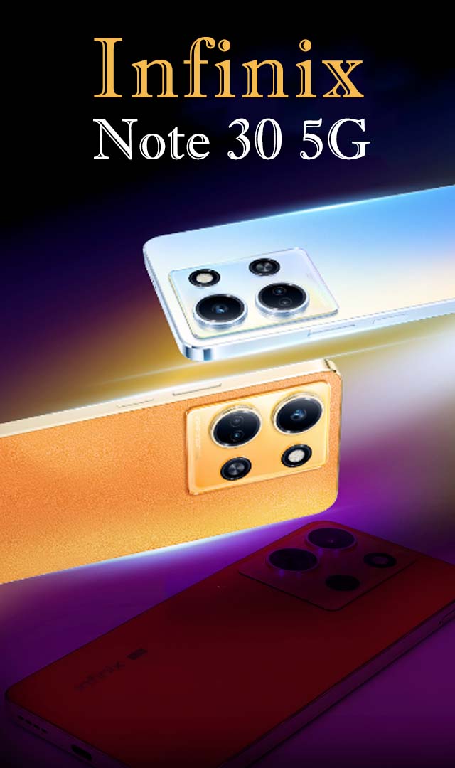 Infinix Note 30 5G launched with JBL-powered speakers and bypass charging