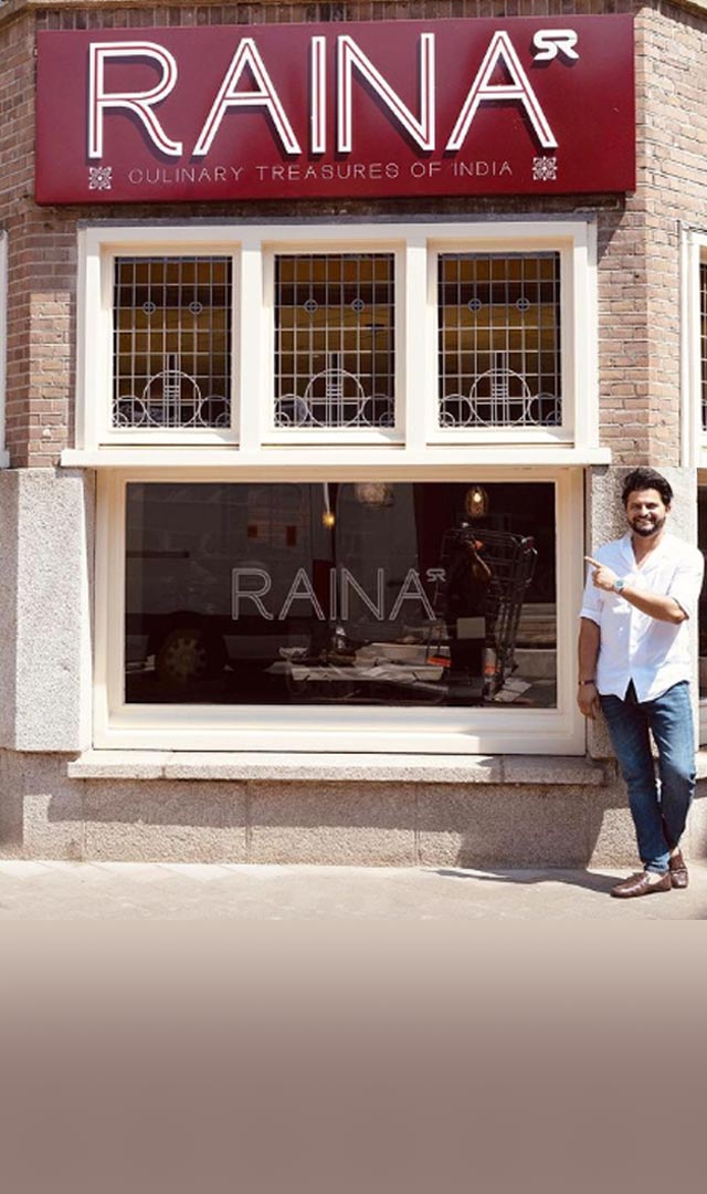 Suresh Raina opens Indian restaurant in Amsterdam. Checkout its menu