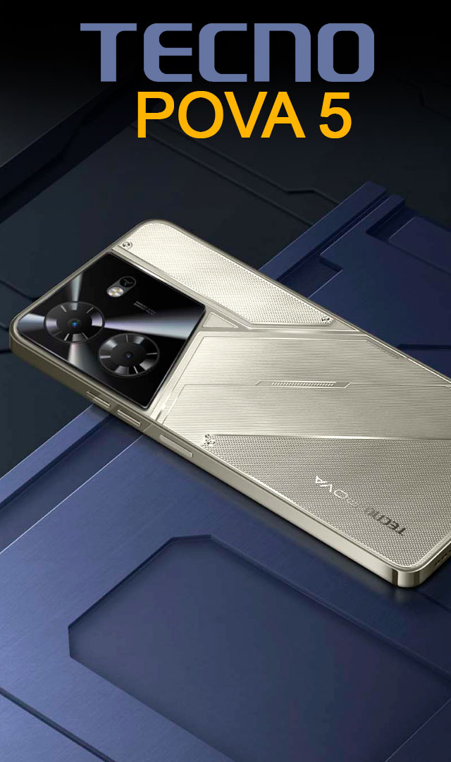 Tecno Pova 5 announced with 6,000mAh battery, Helio G99, & immersive gaming experience
