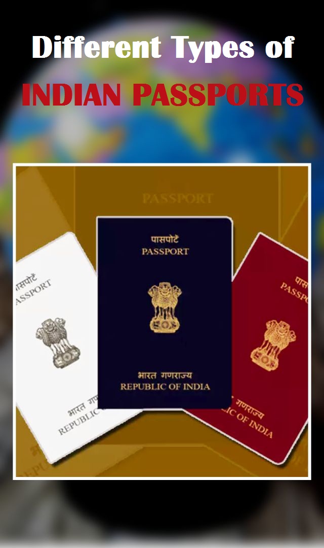 Do you know why Indian passports have 4 different colors?