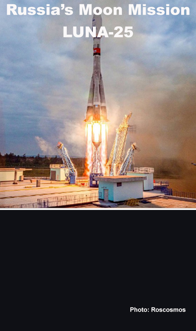 Luna 25: Russian lunar spacecraft crashes onto Moon's surface: Roscosmos