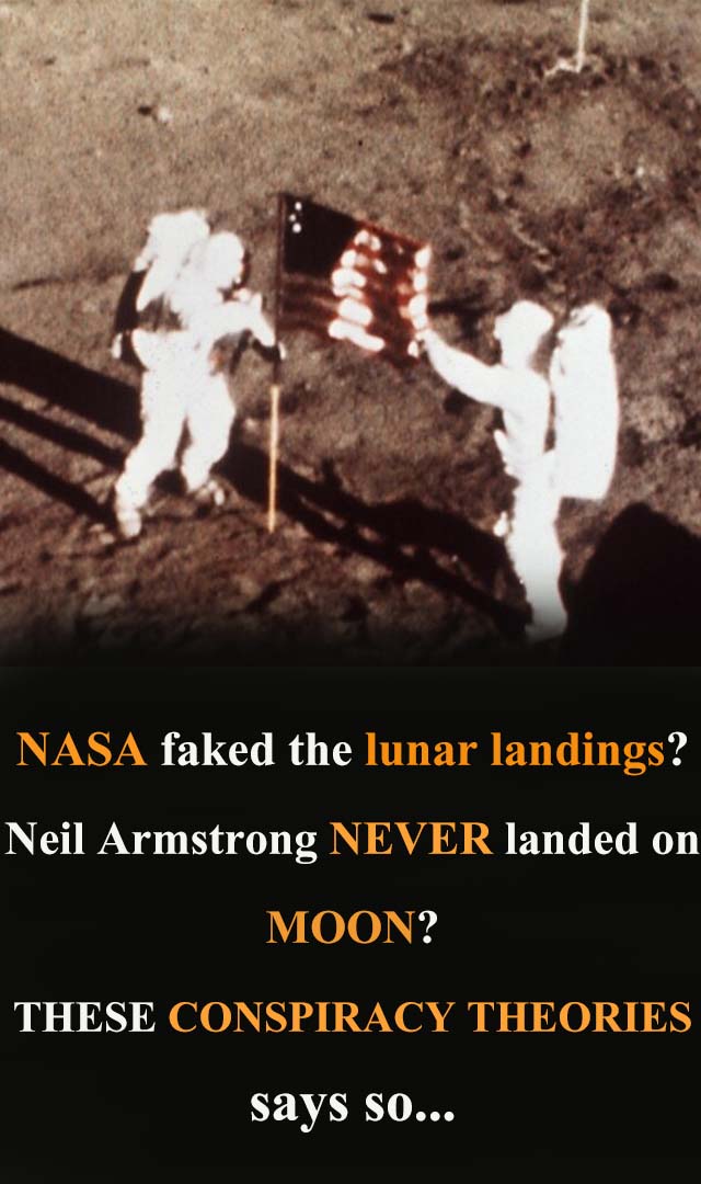 Did Neil Armstrong never land on Moon? NASA faked the lunar landings? These conspiracy theories says so