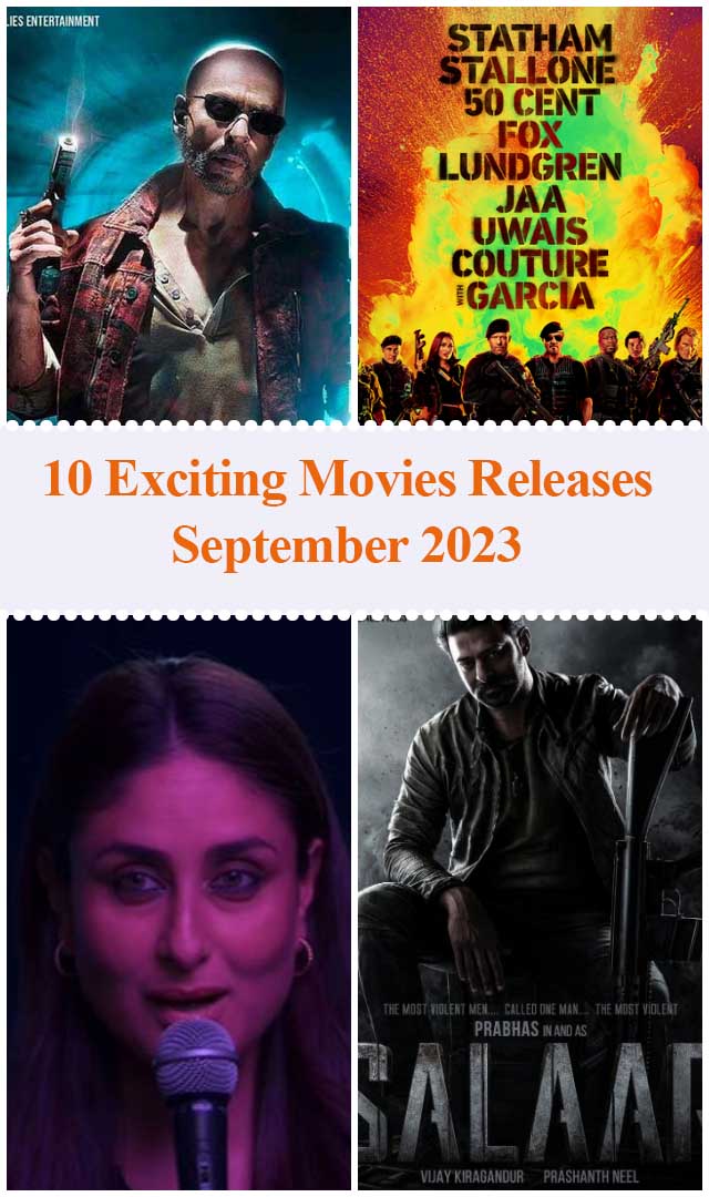 10 exciting movies releases for September 2023