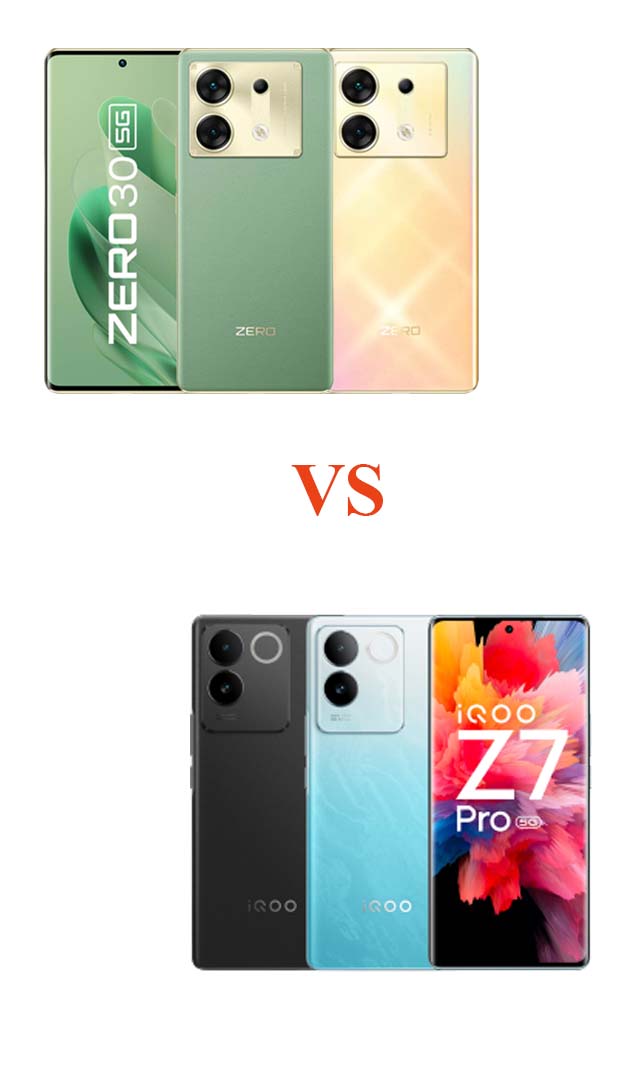 Infinix Zero 30 Vs iQOO Z7 Pro: Which is best under Rs. 25000?