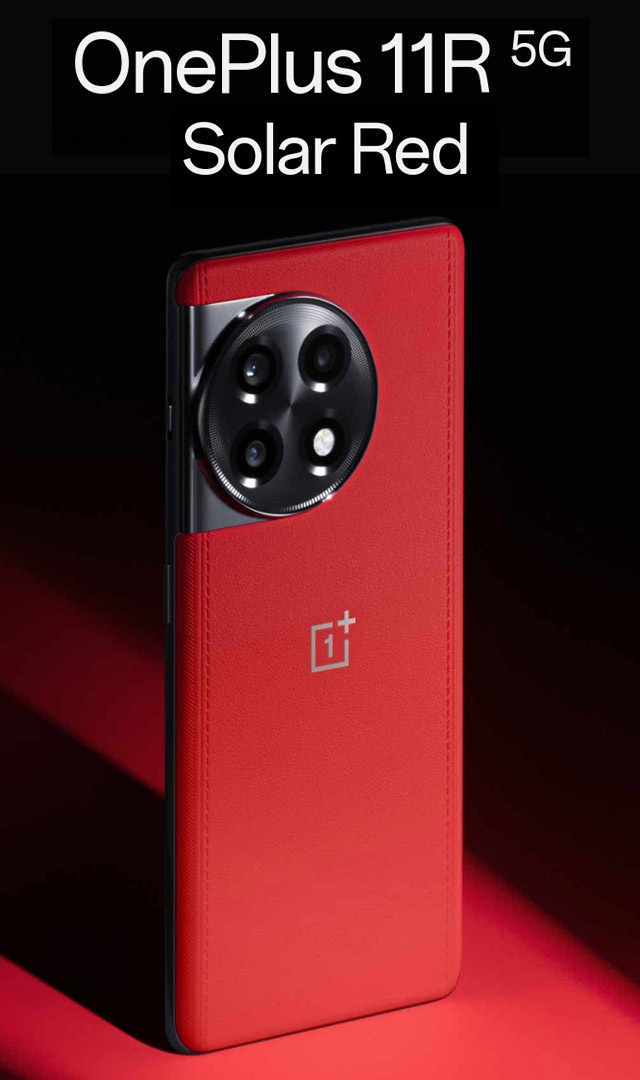 OnePlus 11R Solar Red launched with 18 GB RAM, can smoothly run 50 apps simultaneously