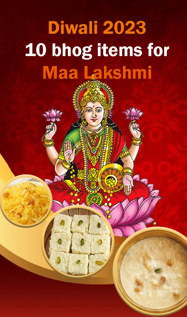 Diwali 2023: Offer these 10 bhog items to Maa Lakshmi