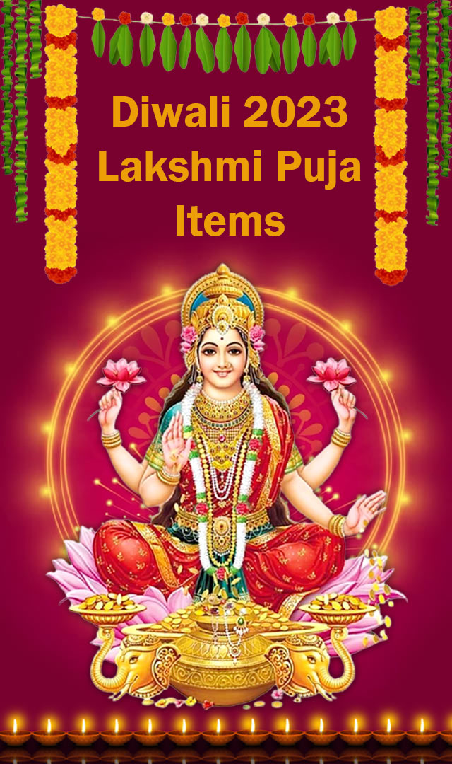 Diwali 2023: Lakshmi puja samagri list 