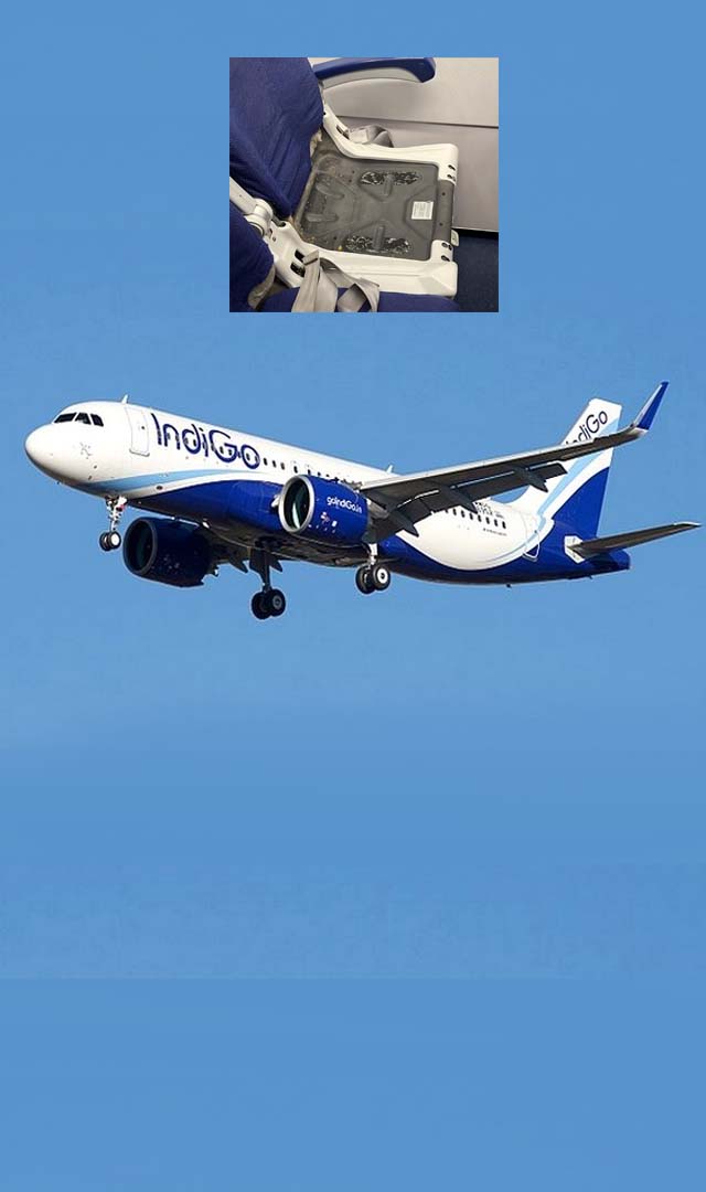 IndiGo responds after passenger finds seat cushion missing on Pune-Nagpur  flight