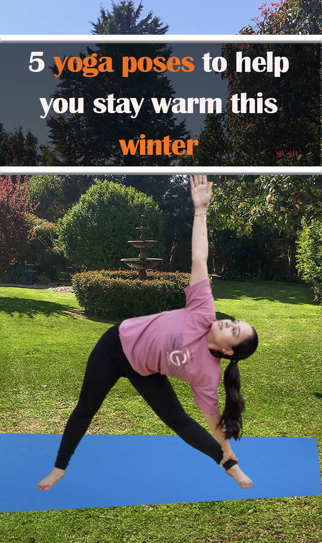 5 yoga poses to help you stay warm this winter