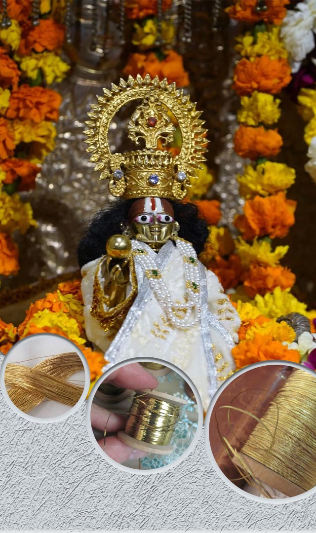  Dress For Ramlala- સોનાના દોરાથી બનેલા કપડા પહેરશે રામલલા 