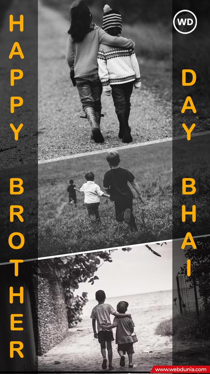   Brothers Day Quotes In Gujarati - બ્રધર્સ ડે પર આ સુંદર મેસેજ મોકલીને ભાઈને ખુશ કરો 