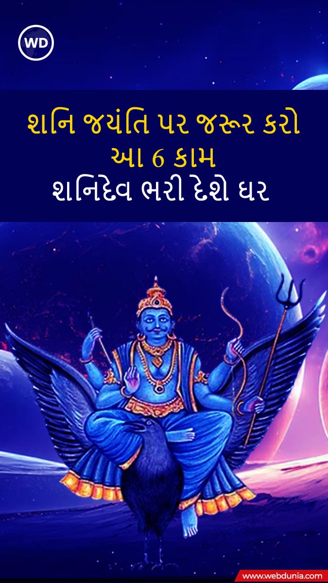 શનિ જયંતિ પર જરૂર કરો આ 6 કામ શનિદેવ ભરી દેશે ઘર 