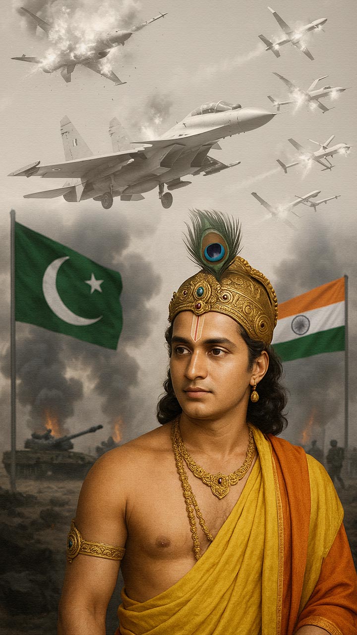 ભારત-પાકિસ્તાન યુદ્ધ વિશે શ્રી કૃષ્ણ શું કહે છે?
