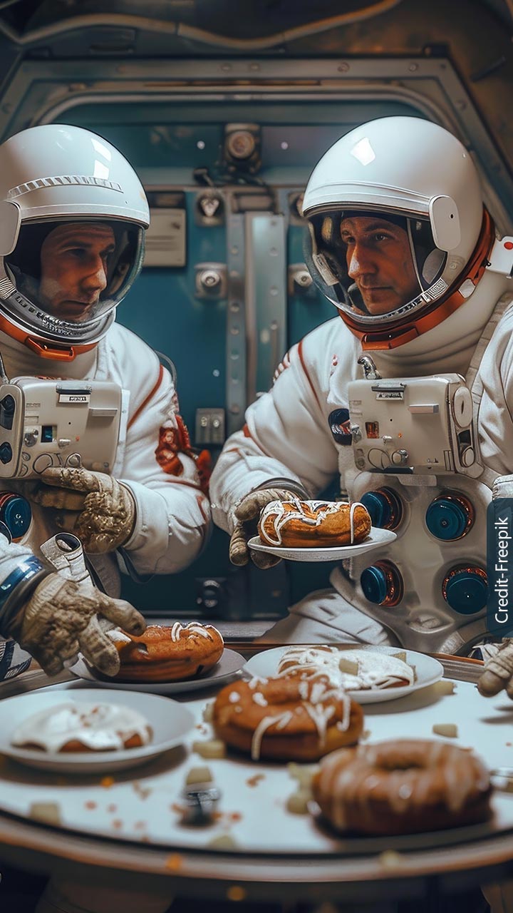 શું આપણે અવકાશથી પૃથ્વી પર પાછા ફરતી વખતે કંઈક ખાઈ શકીએ છીએ?