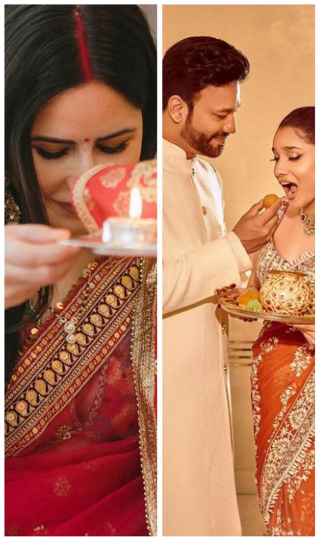 Bollywood Karva Chauth - બોલીવુડ અભિનેત્રીઓનુ કરવા ચોથ સેલિબ્રેશન 