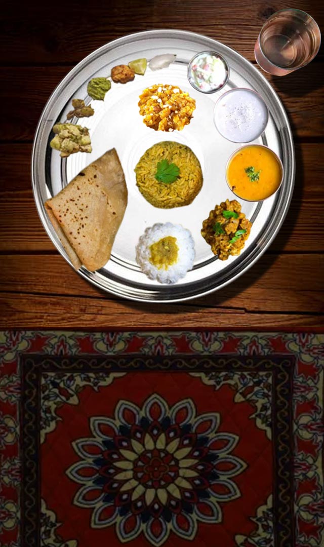  ભોજનની થાળી પીરસવાની યોગ્ય રીત 