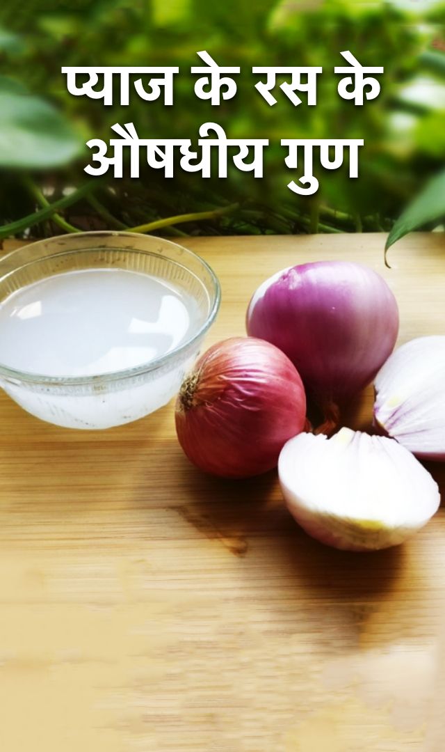 प्याज के रस के औषधीय गुण