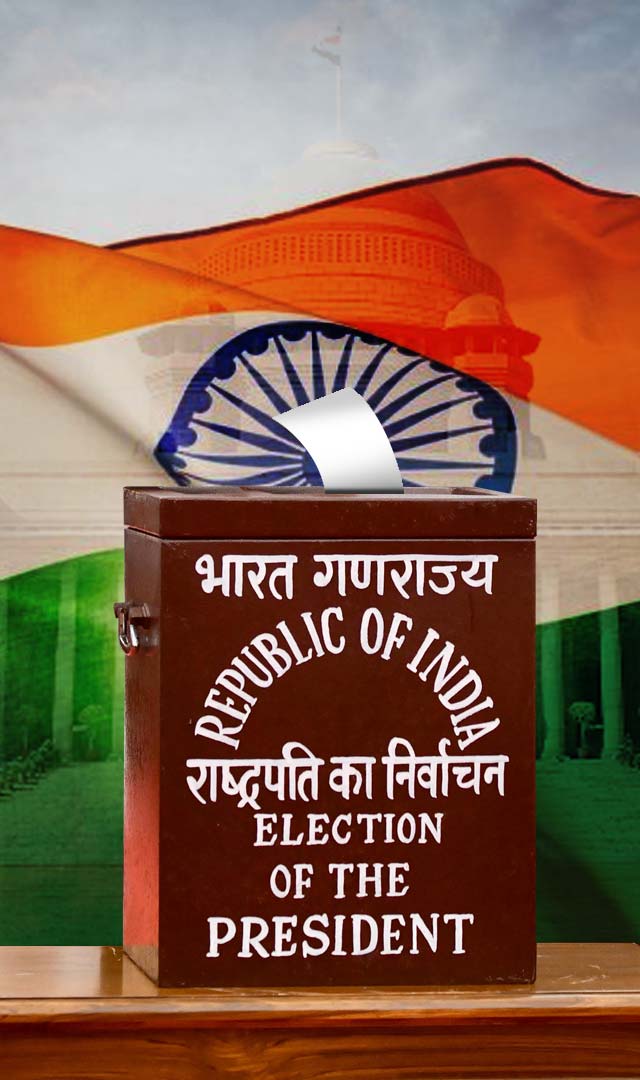 राष्ट्रपति चुनाव के लिए मतदान : presidential election voting