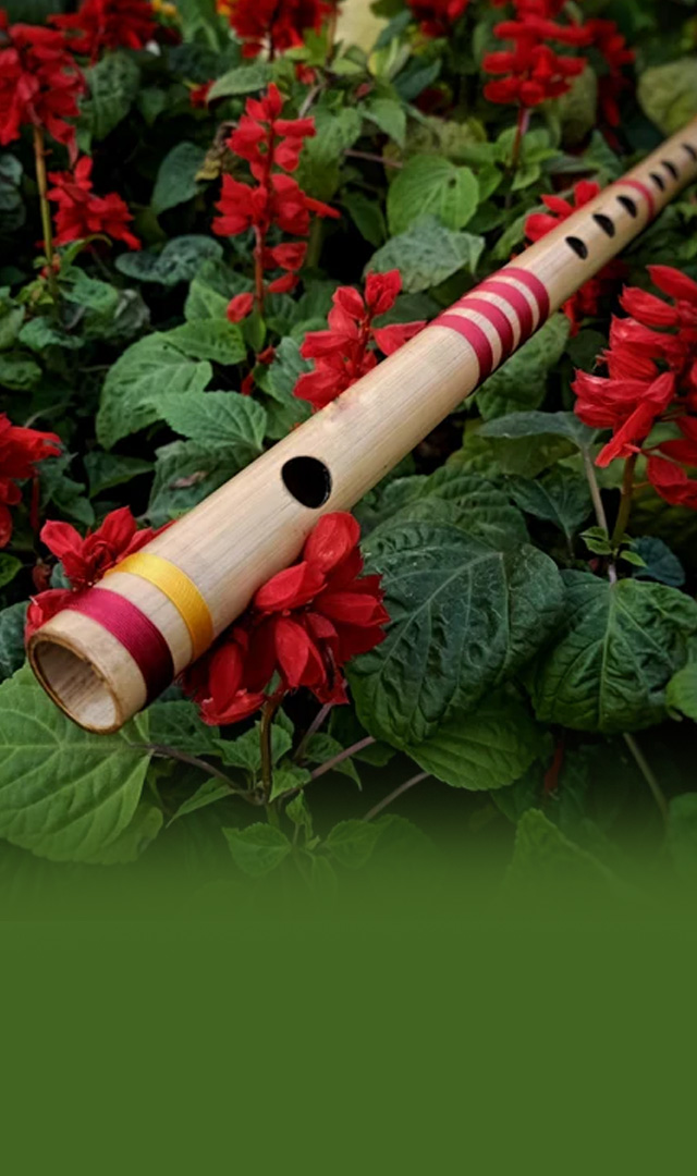 Premium Photo  Indian bamboo flute