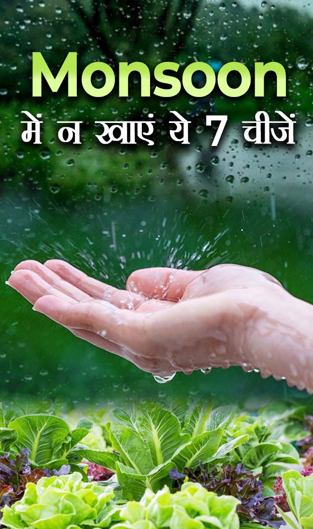 मानसून में न खाएं ये 7 चीजें