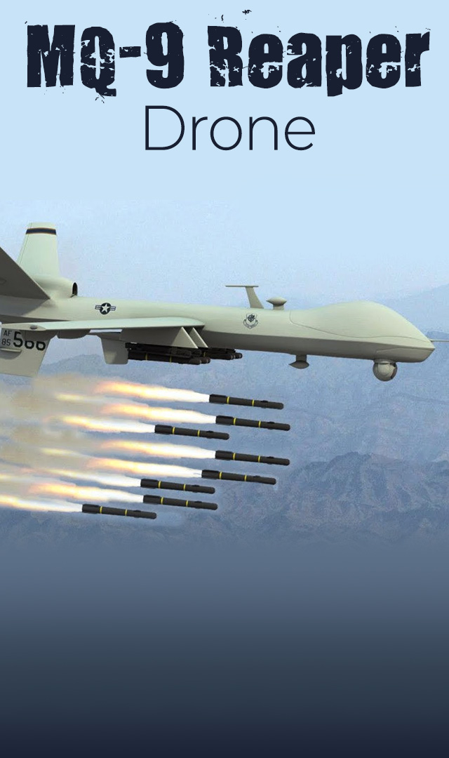 MQ-9 Reaper की विशेषता