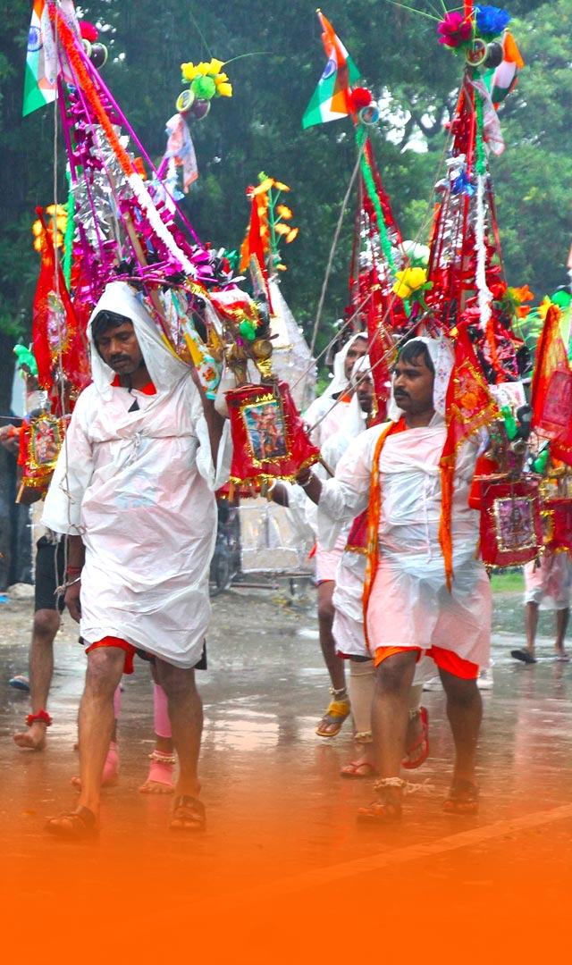 श्रावण मास में कांवड़ यात्रा की धूम : Kanwar yatra in Shravan month