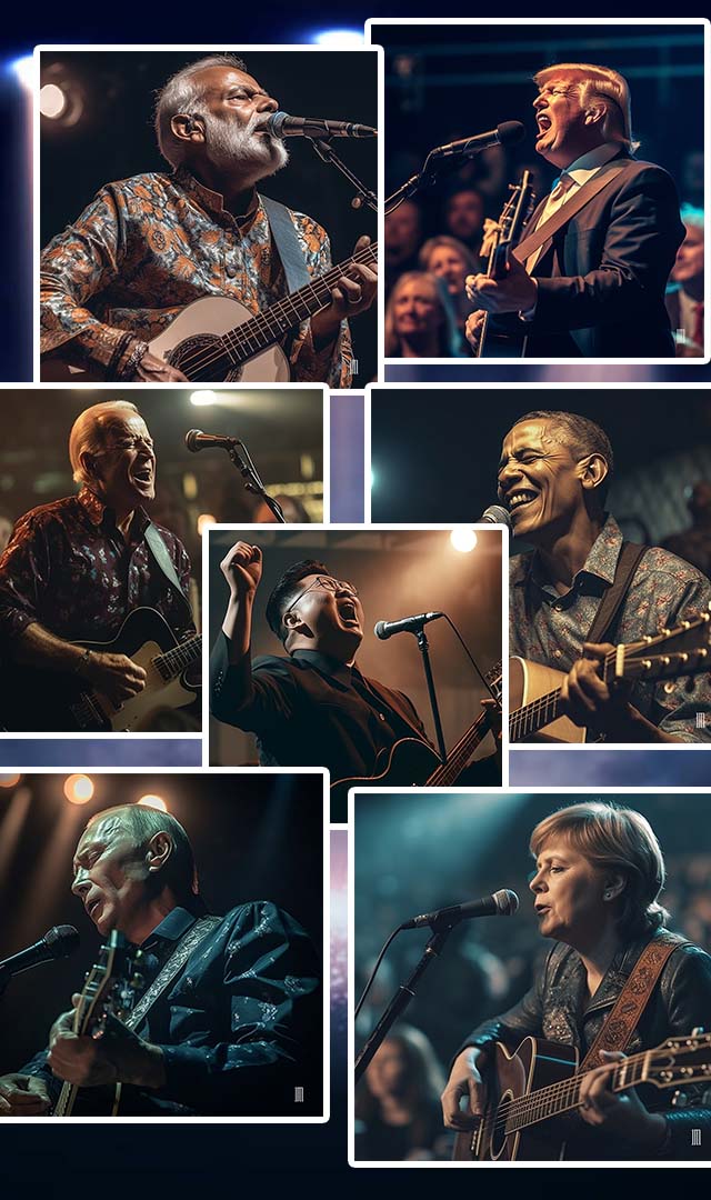  AI ने बनाया नरेंद्र मोदी को रॉकस्टार, पुतिन से लेकर ट्रंप भी हैं शामिल