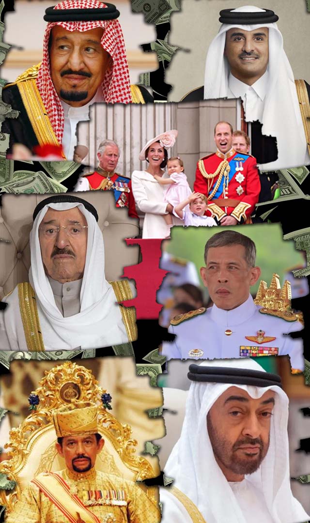 ये हैं दुनिया के 7 सबसे अमीर राजघराने