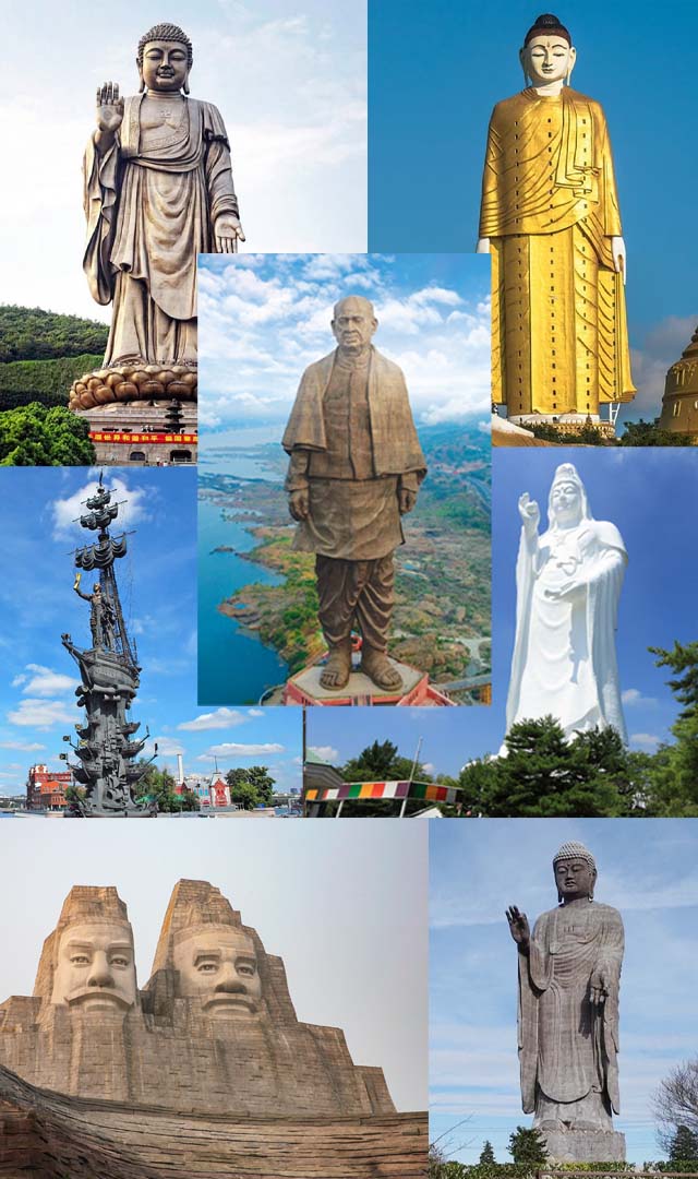 ये हैं दुनिया के 7 सबसे लंबे स्टैच्यू