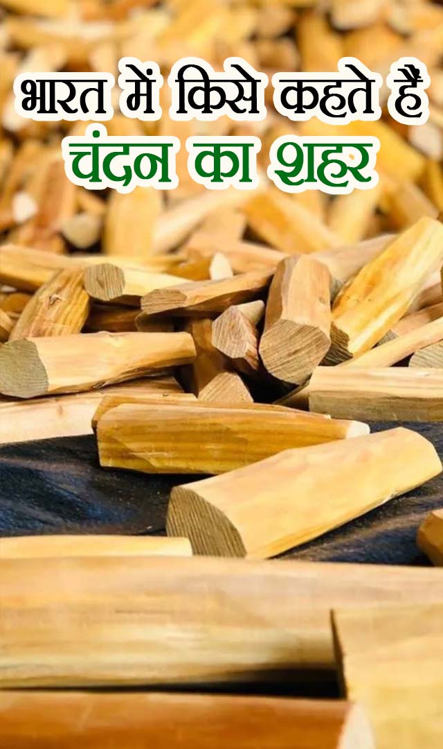 भारत में किसे कहते हैं चंदन का शहर