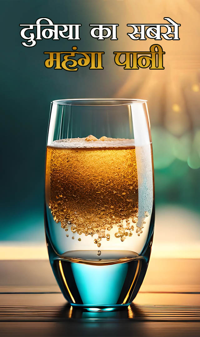 दुनिया का सबसे महंगा पानी, कीमत जानकर गला सुख जाएगा