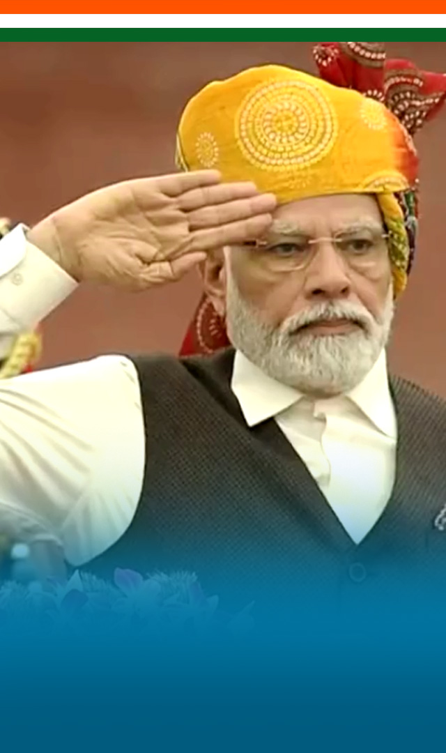 स्वतंत्रता दिवस पर पीएम मोदी का अनूठा अंदाज