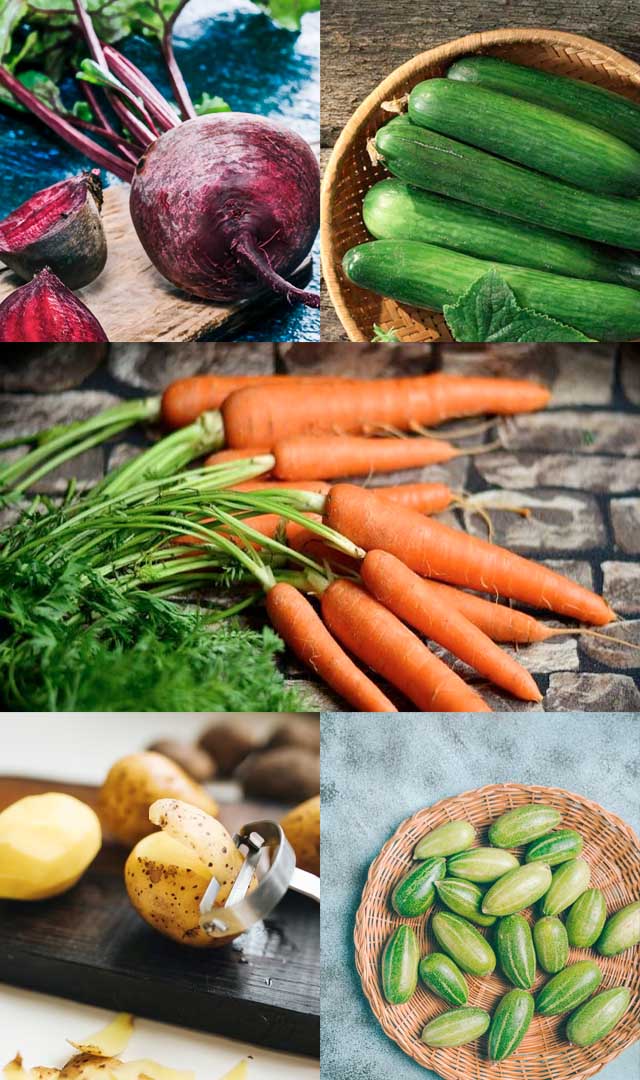 इन 5 सब्जियों को बिना छीले खाना चाहिए