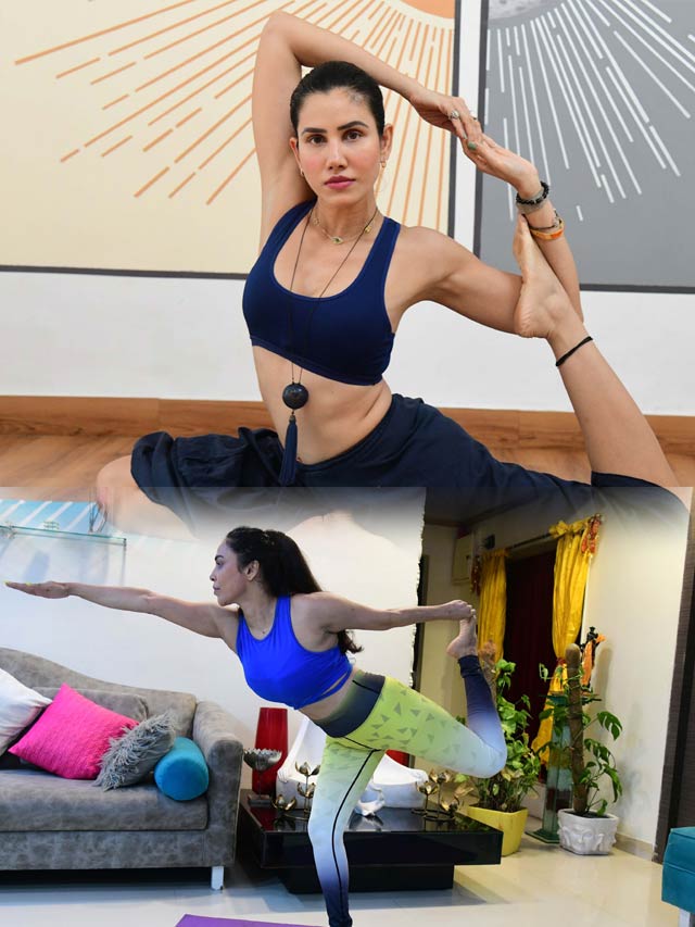 इन बॉलीवुड एक्ट्रेस ने भी किया योग दिवस पर योगा