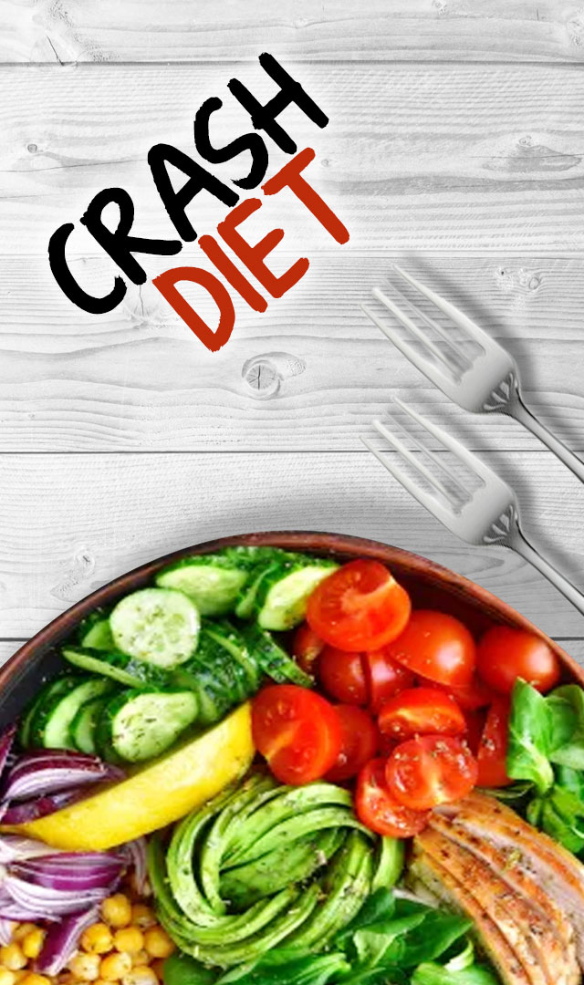 Crash Diet से मक्खन जैसी पिघल जाएगी चर्बी