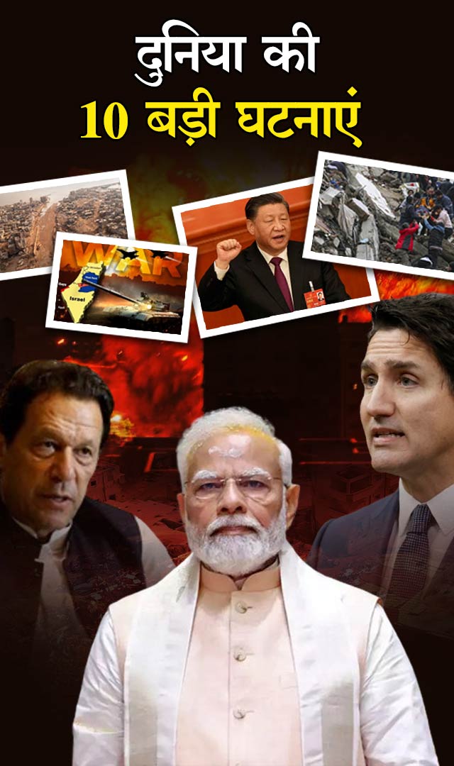 2023 की 10 बड़ी घटनाएं, पूरी दुनिया पर हुआ असर