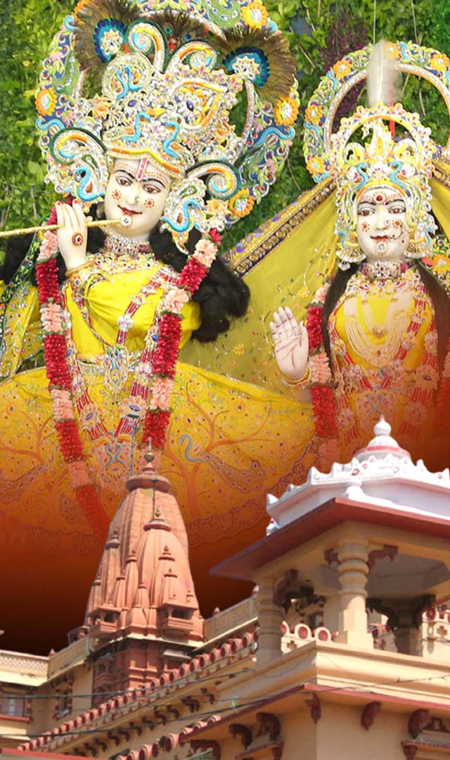 जन्माष्टमी पर कृष्ण मंदिरों में उमड़ा श्रद्धालुओं का सैलाब