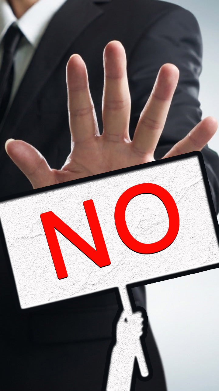 कब ऑफिस में काम के लिए कहना चाहिए No!