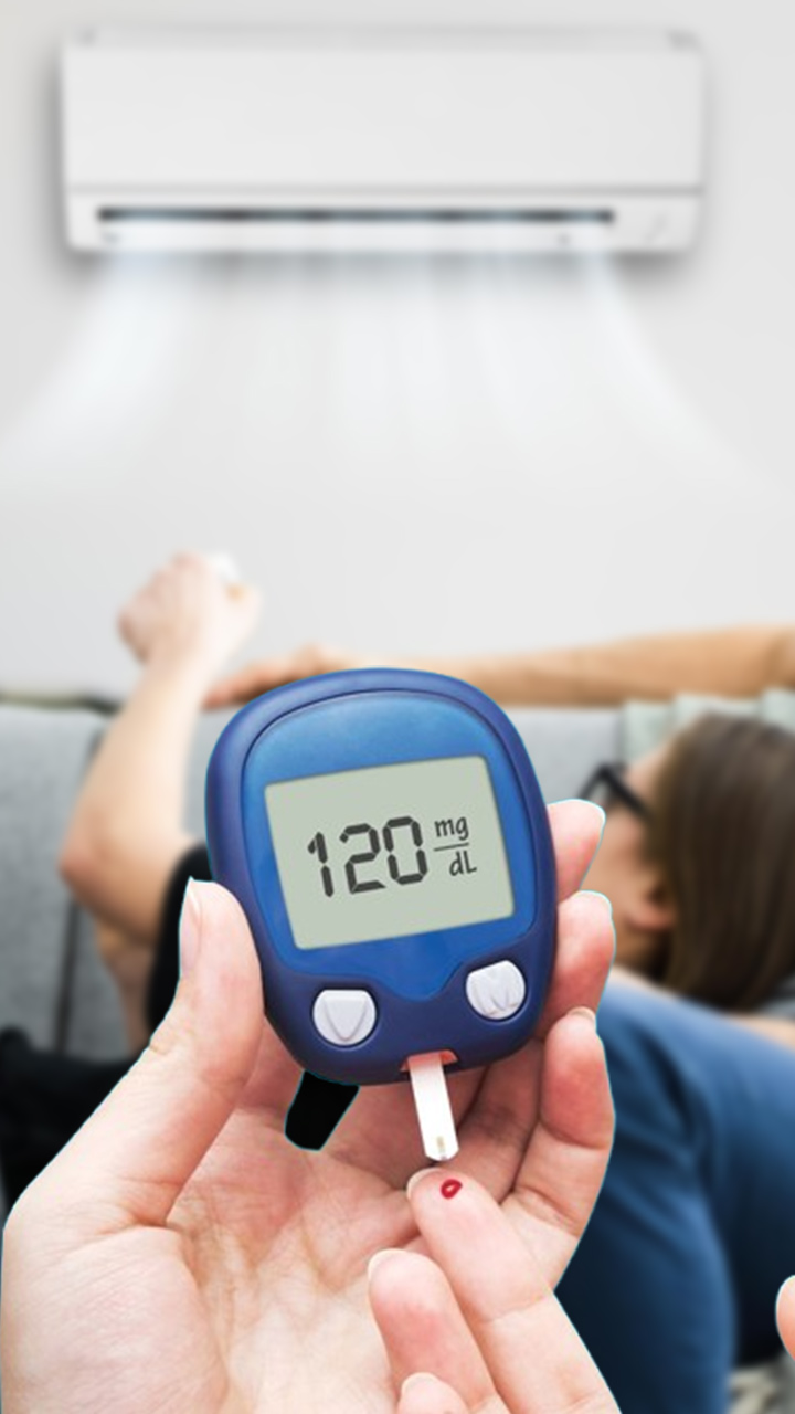 AC aur sugar level relation