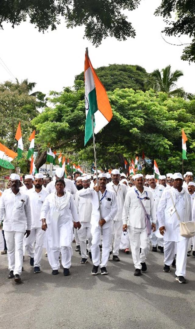कांग्रेस की भारत जोड़ो यात्रा शुरू