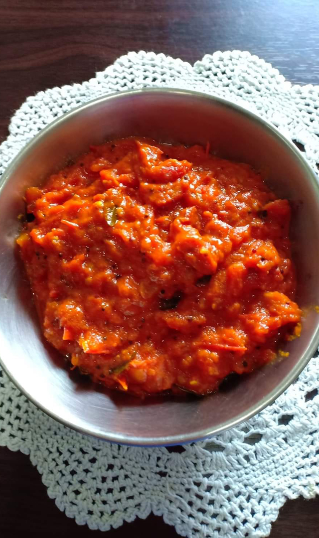 ಸುಲಭವಾಗಿ ಮಾಡಬಹುದಾದ ಟೊಮೆಟೊ ಚಟ್ನಿ