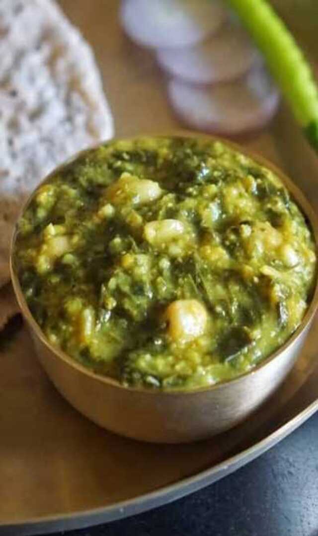 ಉತ್ತರ ಕರ್ನಾಟಕ ಶೈಲಿಯ ಸೊಪ್ಪಿನ ಪಲ್ಯ