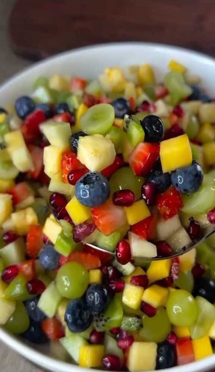 ಐಸ್ ಕ್ರೀಂ ಹಾಕದೇ ಫ್ರೂಟ್ ಸಲಾಡ್ ಮಾಡುವ ವಿಧಾನ
