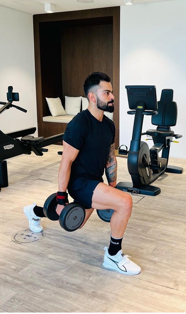 ಬರ್ತ್ ಡೇ ಬೇಬಿ ಕೊಹ್ಲಿಯ ಪವರ್ ಲಿಫ್ಟ್ ಪೋಸ್