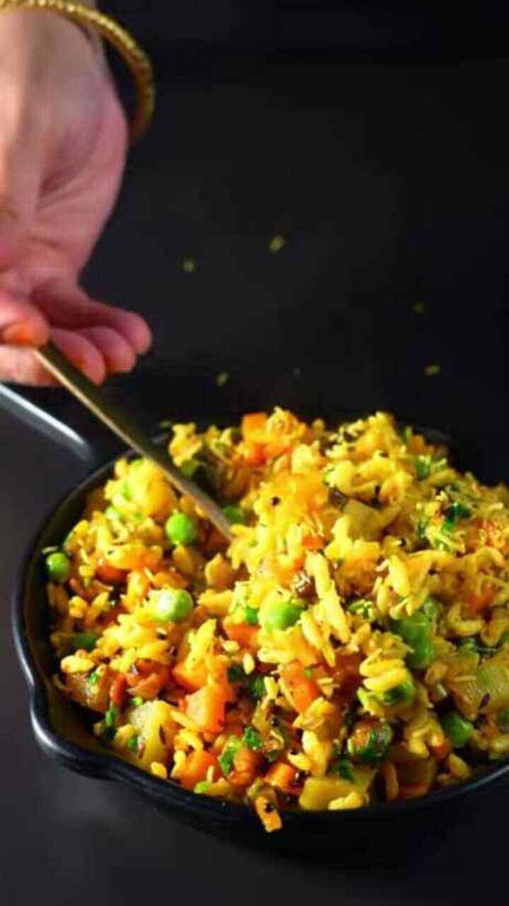 Puffed rice upma