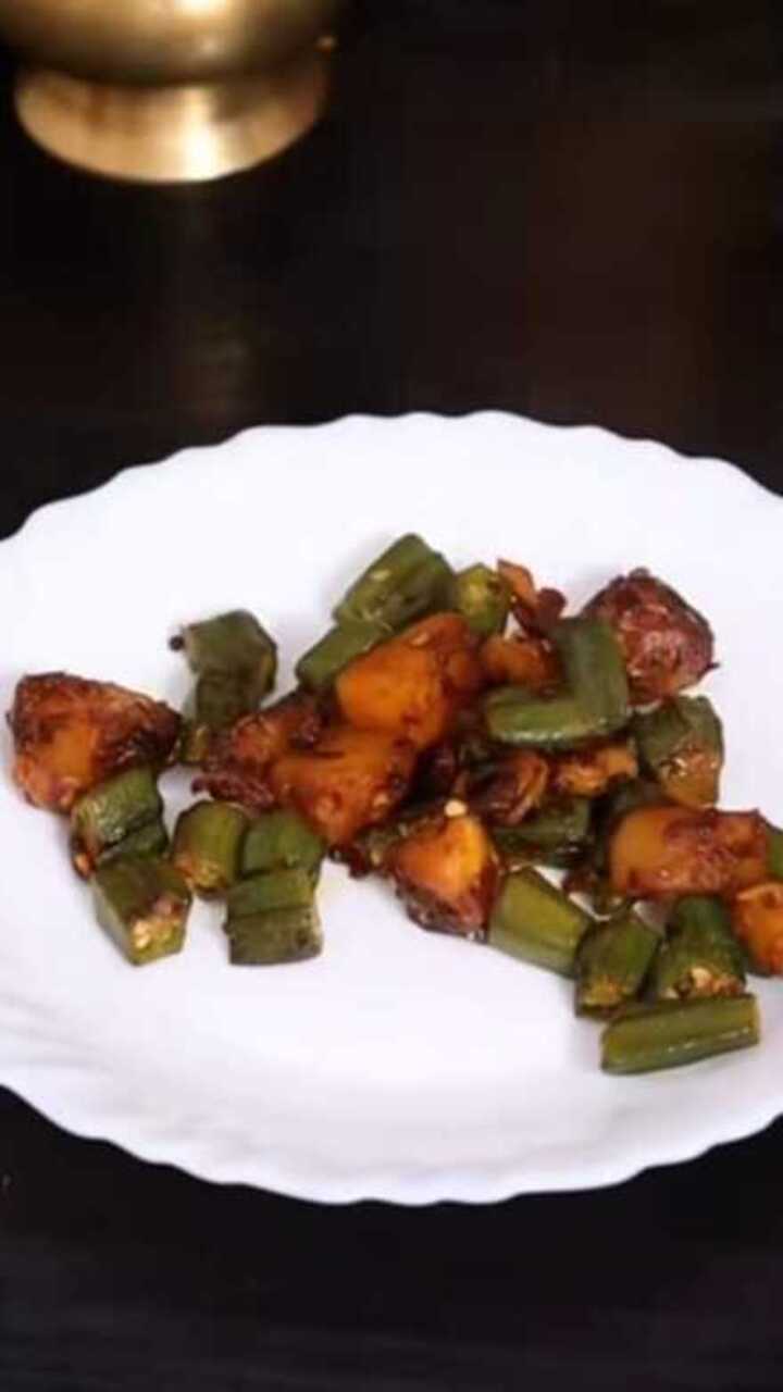 Aloo bendi fry