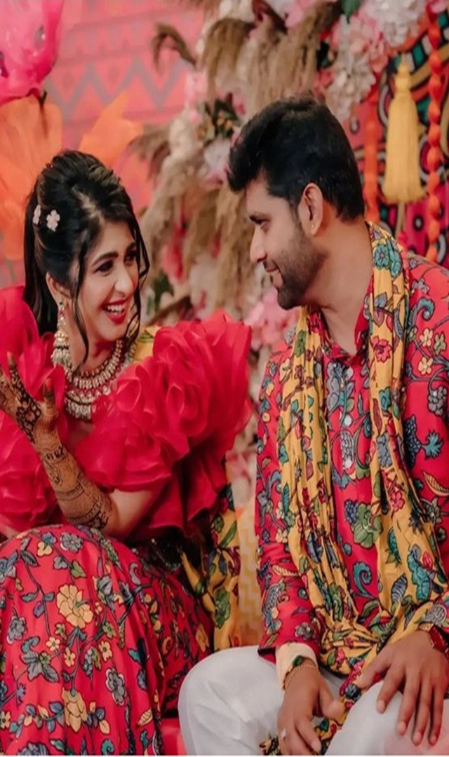 ಅದಿತಿ ಪ್ರಭುದೇವ-ಯಶಸ್ ಮೆಹಂದಿ ಶಾಸ್ತ್ರ